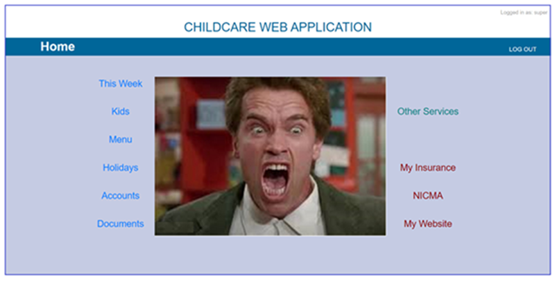 childcare web app pic